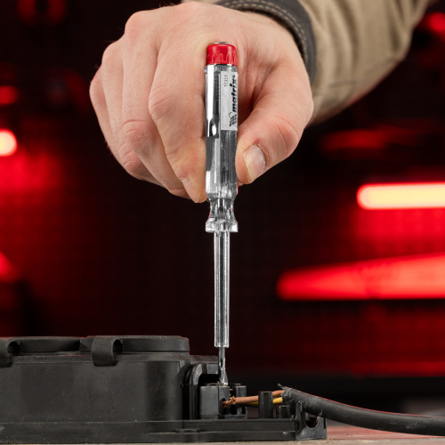 Набор диэлектрических отверток 7 шт, до 1000 В, пробник электрический до 250 В, двухкомпонентные рукоятки Matrix Professional по ценам производителя в Екатеринбурге с доставкой по всей России