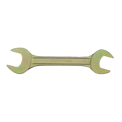 Ключ рожковый, 30 х 32 мм, желтый цинк Сибртех по ценам производителя в Екатеринбурге с доставкой по всей России