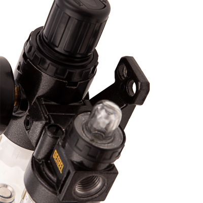 Блок подготовки воздуха регулятор-фильтр-лубрикатор FLR1500, 10 бар, 1500 л/мин, 1/4" Denzel по ценам производителя в Екатеринбурге с доставкой по всей России