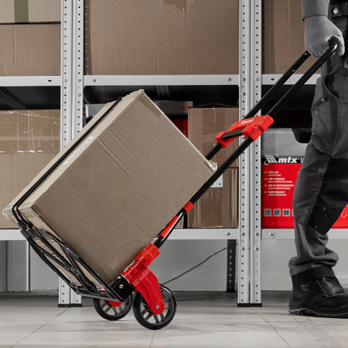 Тележка хозяйственная, складная, 2 колесная, грузоподъемность 80 кг Matrix по ценам производителя в Екатеринбурге с доставкой по всей России