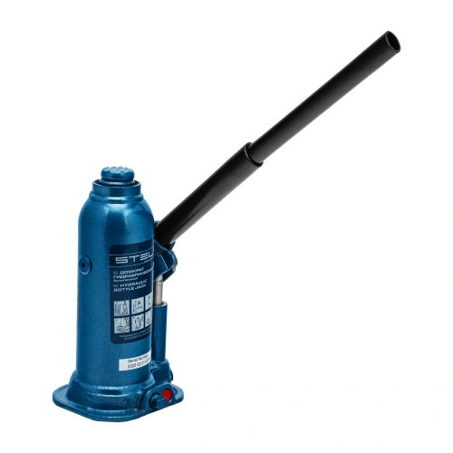Домкрат гидравлический бутылочный, 4 т, h подъема 188-363 мм, в пластиковом кейсе Stels по ценам производителя в Екатеринбурге с доставкой по всей России