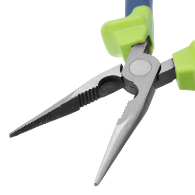 Длинногубцы прямые, 180 мм, двухкомпонентные рукоятки Сибртех по ценам производителя в Екатеринбурге с доставкой по всей России