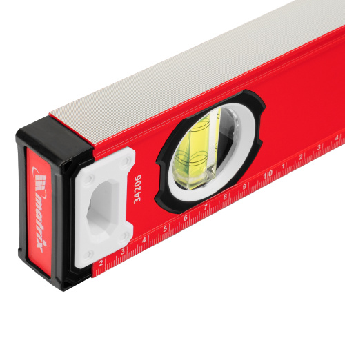 Уровень алюминиевый, фрезерованный, 3 глазка, рукоятки, 2000 мм Matrix по ценам производителя в Екатеринбурге с доставкой по всей России