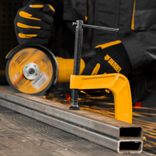 Струбцина G-образная, усиленная, 100 мм Denzel по ценам производителя в Екатеринбурге с доставкой по всей России