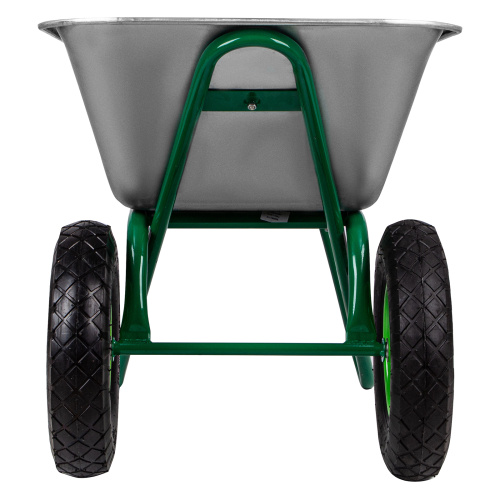 Тачка садово-строительная, 2-х колесная, усиленная, грузоподъемность 320 кг, объем 100 л по ценам производителя в Екатеринбурге с доставкой по всей России