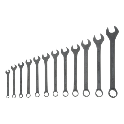 Набор ключей комбинированных, 6 - 22 мм, 12 шт., CrV, фосфатированные Сибртех по ценам производителя в Екатеринбурге с доставкой по всей России