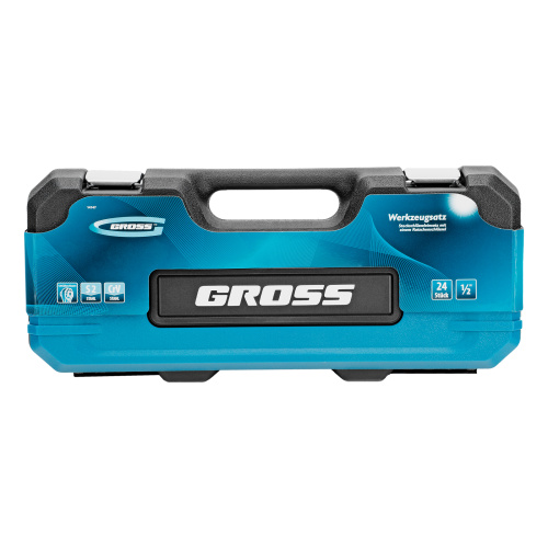 Набор инструментов, 1/2", CrV, 120 зубьев, 24 предмета Gross по ценам производителя в Екатеринбурге с доставкой по всей России