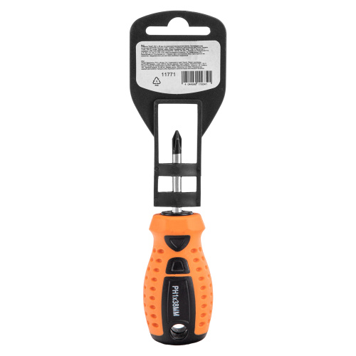 Отвертка "Point", PH1 х 38 мм, CS, двухкомпонентная рукоятка Sparta по ценам производителя в Екатеринбурге с доставкой по всей России