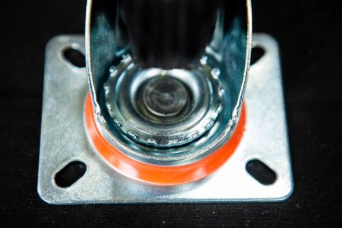 Колесо поворотное резина SRCLb 55 125 мм с тормозом (N) по ценам производителя в Екатеринбурге с доставкой по всей России