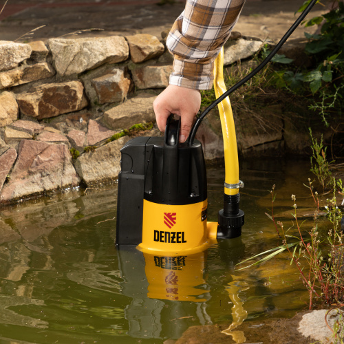 Дренажный насос DP800A, 800 Вт, подъем 5 м, 13000 л/ч Denzel по ценам производителя в Екатеринбурге с доставкой по всей России