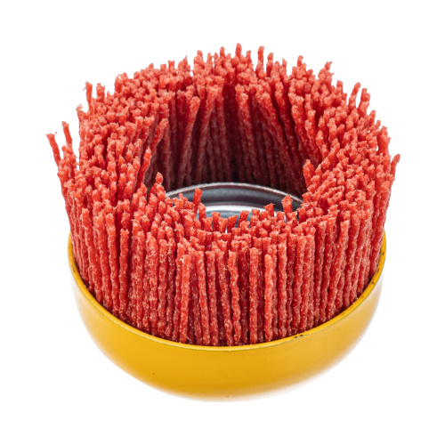 Щетка для УШМ, 75 мм, Чашка, нейлоновая щетина, М14 Denzel по ценам производителя в Екатеринбурге с доставкой по всей России