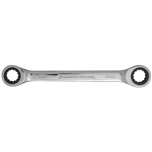 Ключ накидной трещоточный, 12 х 13 мм, CrV, зеркальный хром Matrix Professional по ценам производителя в Екатеринбурге с доставкой по всей России