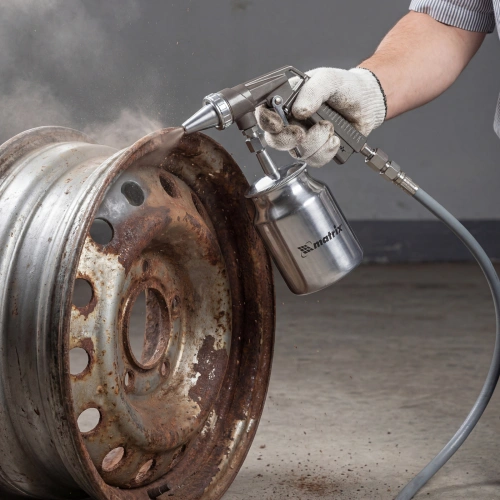 Пистолет пескоструйный с нижним бачком, пневматический Matrix по ценам производителя в Екатеринбурге с доставкой по всей России