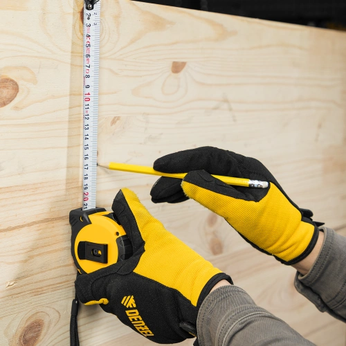 Рулетка 5м х 25мм, двухкомп. корпус, кнопка-пауза Denzel по ценам производителя в Екатеринбурге с доставкой по всей России