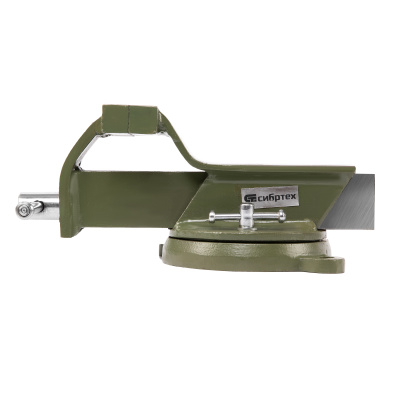 Тиски слесарные, 100 мм, стальные, поворотные Сибртех по ценам производителя в Екатеринбурге с доставкой по всей России