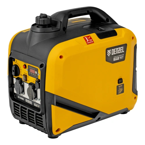 Генератор инверторный GS-3000iS, 3,0 кВт, 230 В, закрытый корпус, ручной старт DENZEL по ценам производителя в Екатеринбурге с доставкой по всей России