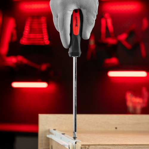 Отвертка комбинированная SL6/PH2 мм, CrV, антискользящая двухкомпонентная рукоятка Matrix по ценам производителя в Екатеринбурге с доставкой по всей России