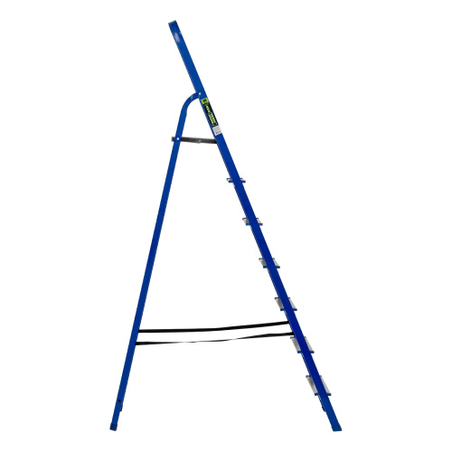 Стремянка, 7 ступеней, стальной профиль, алюминиевые ступени Сибртех по ценам производителя в Екатеринбурге с доставкой по всей России