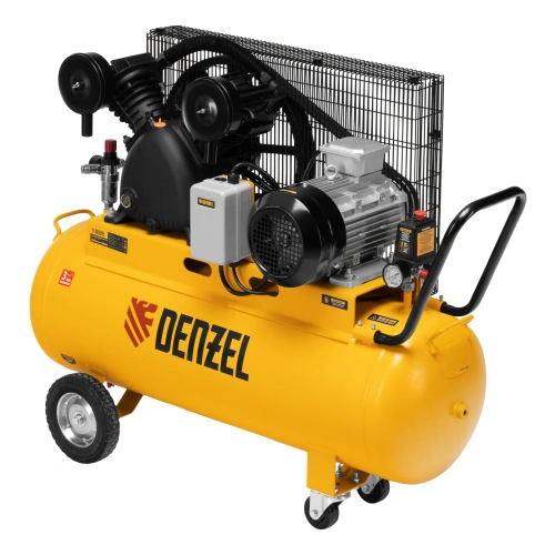 Компрессор воздушный рем. привод BCV 4000-T/100, 4,0 кВт, 100 литров, 690 л/мин Denzel по ценам производителя в Екатеринбурге с доставкой по всей России