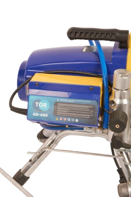 Окрасочный аппарат поршневой 290 бар, 2,2 кВт, 220 В  TOR GD-490 купить в Москве с доставкой по всей России | ProtosMarket.ru