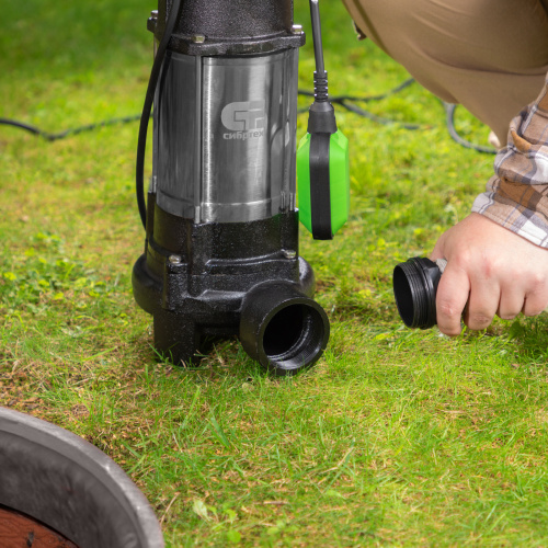 Фекальный насос СФН1100-Н, 1100 Вт, напор 10 м, 18000 л/ч, нож Сибртех по ценам производителя в Екатеринбурге с доставкой по всей России