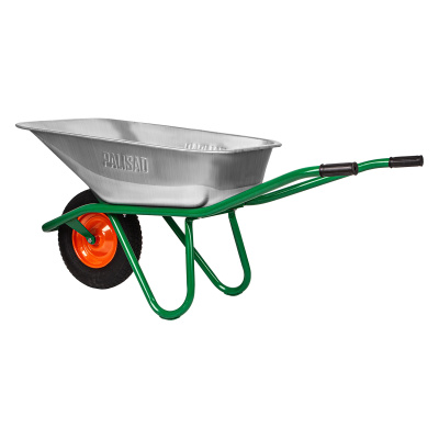 Тачка садово-строительная, усиленная, грузоподъемность 200 кг, объем 90 л Palisad по ценам производителя в Екатеринбурге с доставкой по всей России