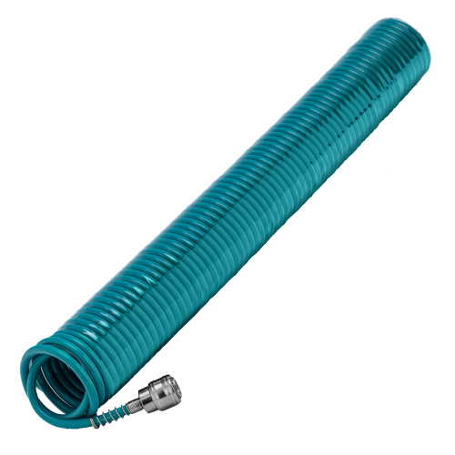 Полиуретановый спиральный шланг профессиональный BASF, 15 м, с быстросъемными соединением Stels по ценам производителя в Екатеринбурге с доставкой по всей России