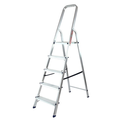 Стремянка усиленная, 5 ступеней, алюминиевая, MTX по ценам производителя в Екатеринбурге с доставкой по всей России