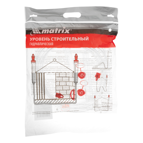Гидроуровень,удлиненная колба, рельефная градуировка, 5м Matrix по ценам производителя в Екатеринбурге с доставкой по всей России
