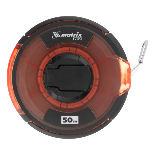 Рулетка геодезическая 50 м х 12,5 мм, закрытый корпус, стальная лента, односторонняя шкала, Pro Matrix по ценам производителя в Екатеринбурге с доставкой по всей России
