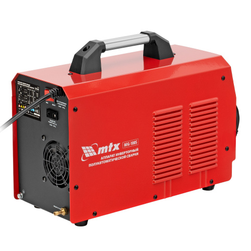 Аппарат инвертор. полуавтомат. cварки MIG-180S, 180A, ПВ 60%, катушка 5 кг MTX по ценам производителя в Екатеринбурге с доставкой по всей России