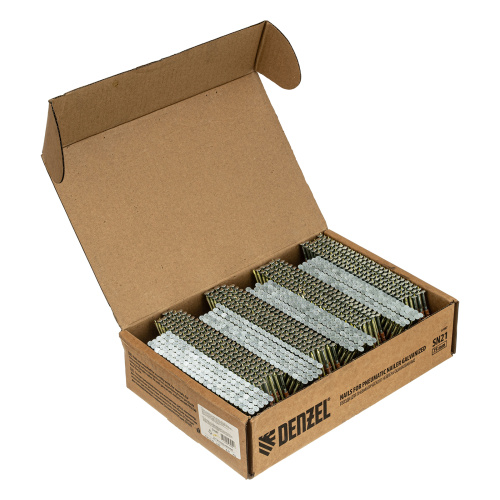 Гвозди для пнев. нейлера (оцинк.) длина - 75 мм, диам. - 3,05 мм, 2000 шт. Denzel по ценам производителя в Екатеринбурге с доставкой по всей России