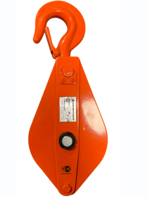 Блок монтажный однорольный с  крюком TOR 2 т с откидной щекой по ценам производителя в Екатеринбурге с доставкой по всей России