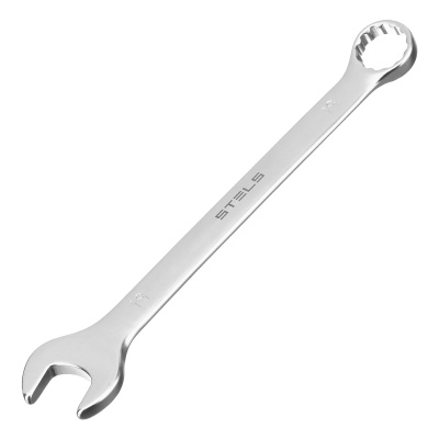 Набор ключей комбинированных, 8-19 мм, 8 шт, CrV, матовый хром Stels по ценам производителя в Екатеринбурге с доставкой по всей России