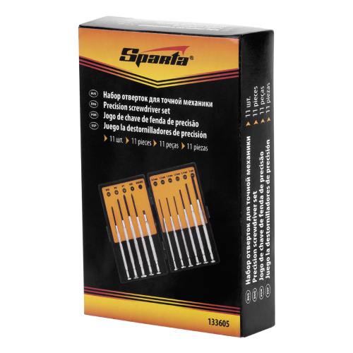 Набор отверток для точной механики, 11 шт, Sparta по ценам производителя в Екатеринбурге с доставкой по всей России