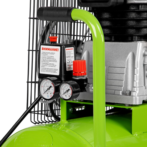 Компрессор воздушный КР-2200/100, 2.2 кВт, 350 л/мин, 100 л, ременной привод, масляный Сибртех по ценам производителя в Екатеринбурге с доставкой по всей России