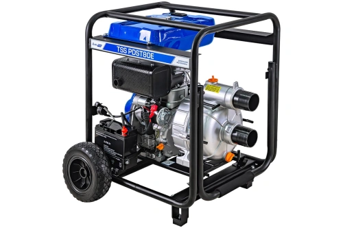 Мотопомпа дизельная TSS PDST80E (с электростартом, АКБ) купить в Москве с доставкой по всей России | ProtosMarket.ru