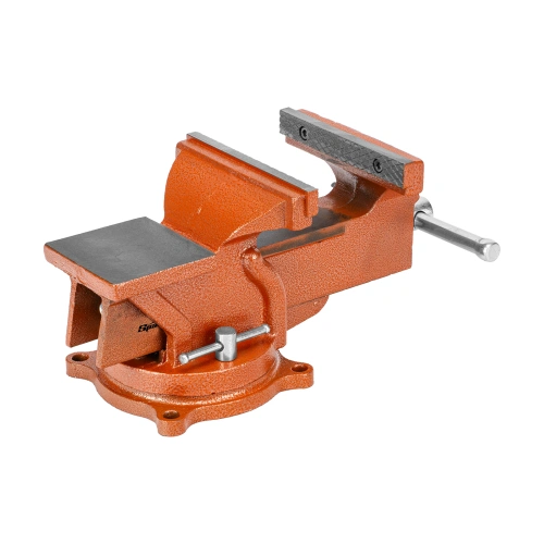 Тиски слесарные, 150 мм, поворотные, с наковальней Sparta по ценам производителя в Екатеринбурге с доставкой по всей России