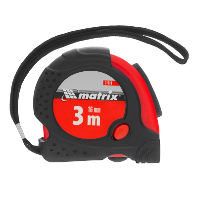 Рулетка Status Magnet fixation,3 м х 16 мм,обрезиненный корпус,зацеп с магнитом Matrix по ценам производителя в Екатеринбурге с доставкой по всей России