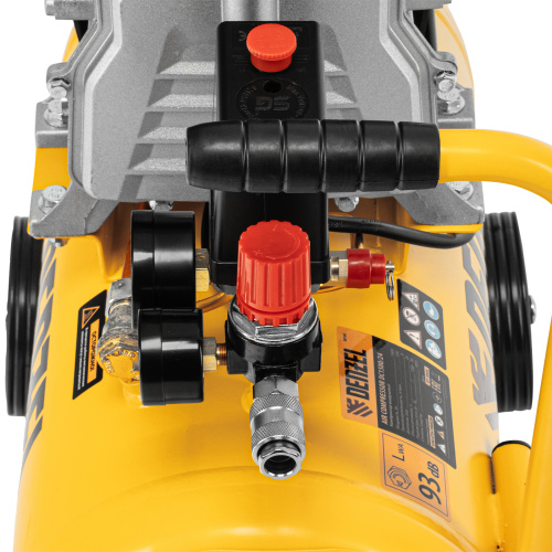 Компрессор воздушный DC1500/24, прямой привод, 1.5 кВт, 24 литра, 220 л/мин Denzel по ценам производителя в Екатеринбурге с доставкой по всей России