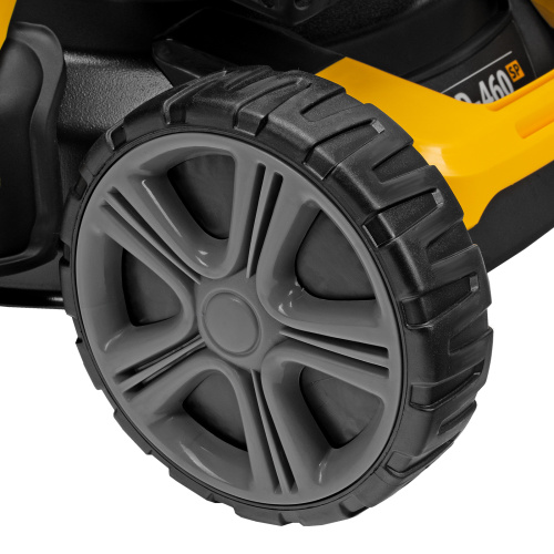 Газонокосилка бензиновая GLD-460SP, 146 куб.см, ширина 46 см, привод 7 уровней, травосборник 50 л Denzel по ценам производителя в Екатеринбурге с доставкой по всей России