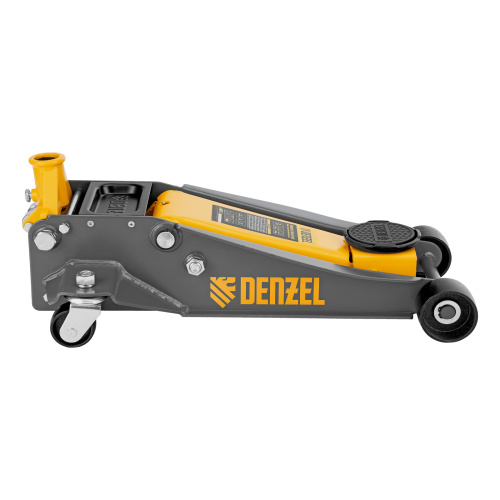 Домкрат гидравлический подкатной, 3 т, 125-470 мм, быстрый подъем, проф. Denzel по ценам производителя в Екатеринбурге с доставкой по всей России
