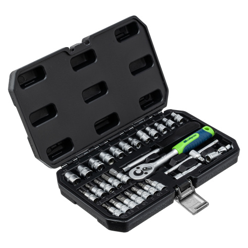 Набор инструментов, 1/4", пластиковый кейс, 29 предметов Сибртех по ценам производителя в Екатеринбурге с доставкой по всей России