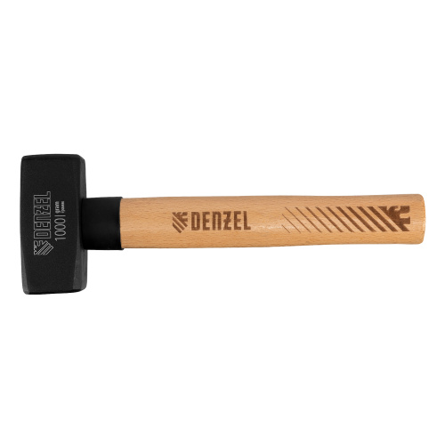 Кувалда, 1000 г, кованая головка, буковая рукоятка Denzel по ценам производителя в Екатеринбурге с доставкой по всей России