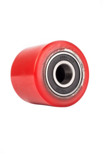 Колесо полиуретан 70х60 мм с подшипником для тележек гидравлических DB/BFC/DF-III по ценам производителя в Екатеринбурге с доставкой по всей России