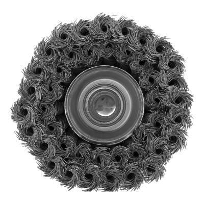 Щетка для УШМ, 100 мм, М14, "чашка", двухрядная, крученая проволока 0.35 мм Matrix по ценам производителя в Екатеринбурге с доставкой по всей России