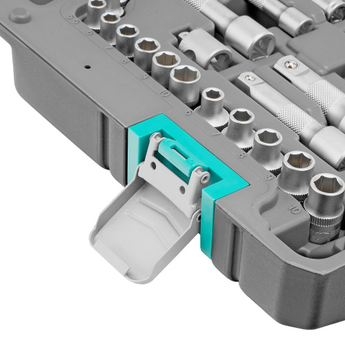Набор инструментов, 1/2",3/8", 1/4", CrV, пластиковый кейс 142 предмета Stels по ценам производителя в Екатеринбурге с доставкой по всей России