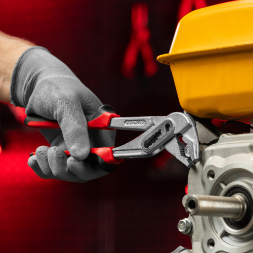 Клещи переставные Nickel (белый) 250 мм, хром-ванадий, двухкомпонентные рукоятки Matrix по ценам производителя в Екатеринбурге с доставкой по всей России