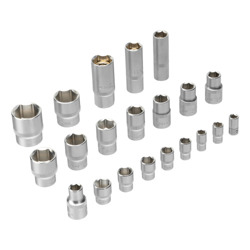 Набор инструментов, 1/2", 1/4", CrV, S2, пластиковый кейс, 64 предмета Denzel по ценам производителя в Екатеринбурге с доставкой по всей России