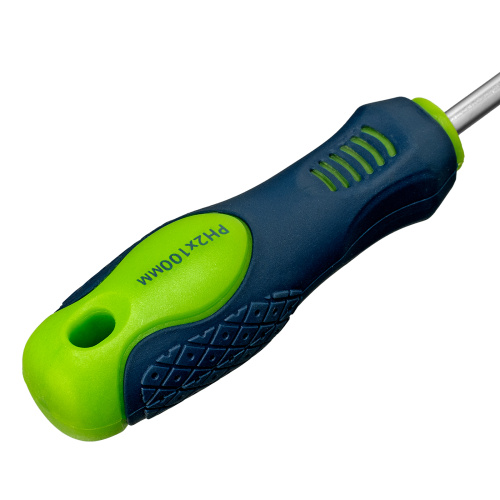 Отвертка, PH2 х 100 мм, CrV, двухкомпонентная рукоятка Сибртех по ценам производителя в Екатеринбурге с доставкой по всей России